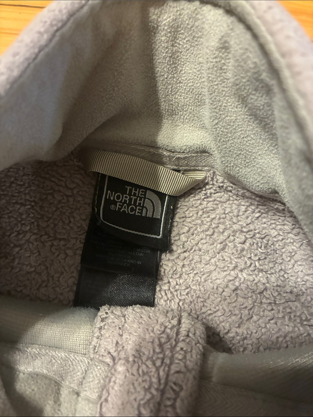 The North Face Gray Plush Fleece Full-Zip Jacket - Picture 2 of 4
